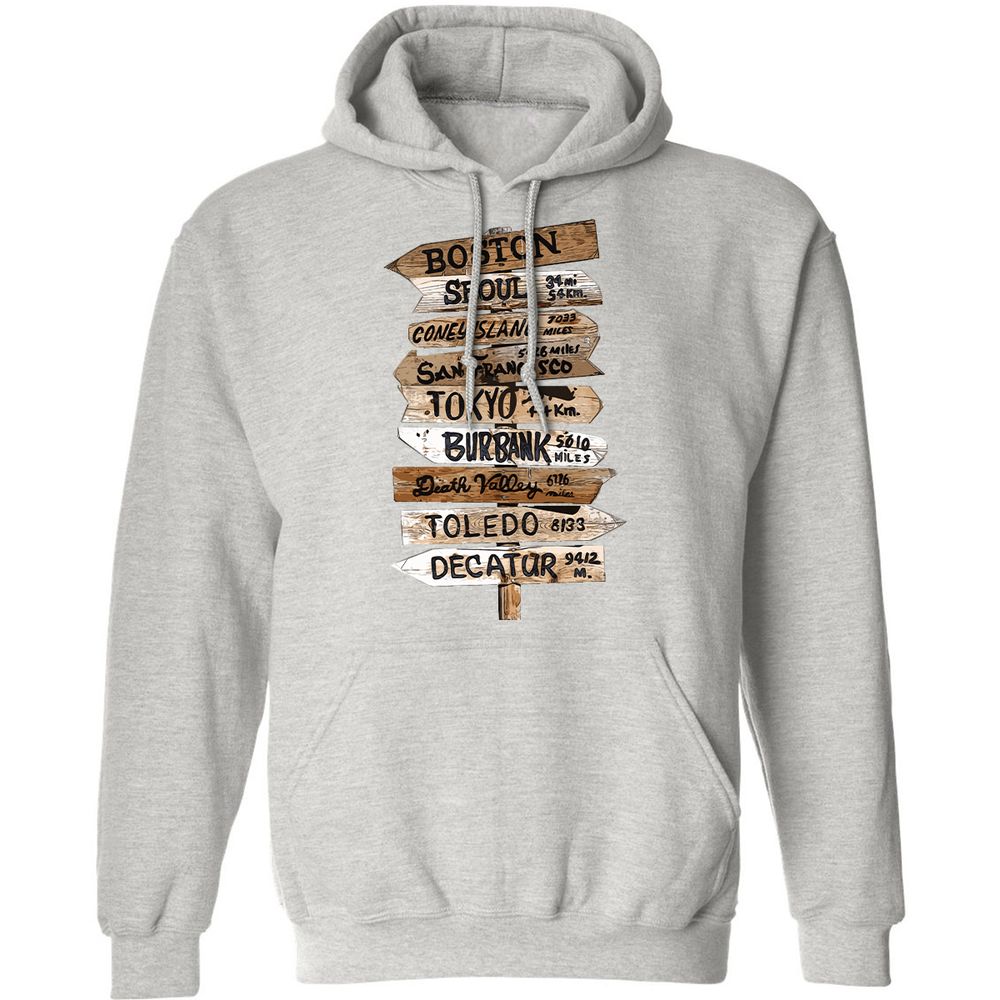 Classic Unisex Hoodie - 32E1SKSA - Ash - 8