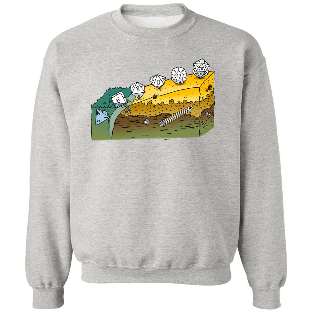 Classic Unisex Sweatshirt - EDYTF629 - Ash - 8