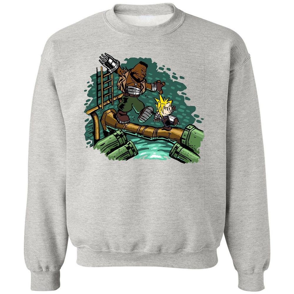 Classic Unisex Sweatshirt - LF2G462Q - Ash - 8
