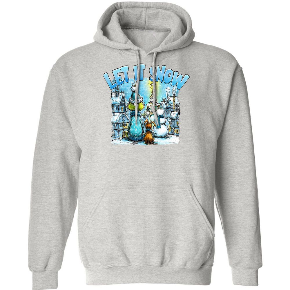 Classic Unisex Hoodie - 65XLMF5K - Ash - 8