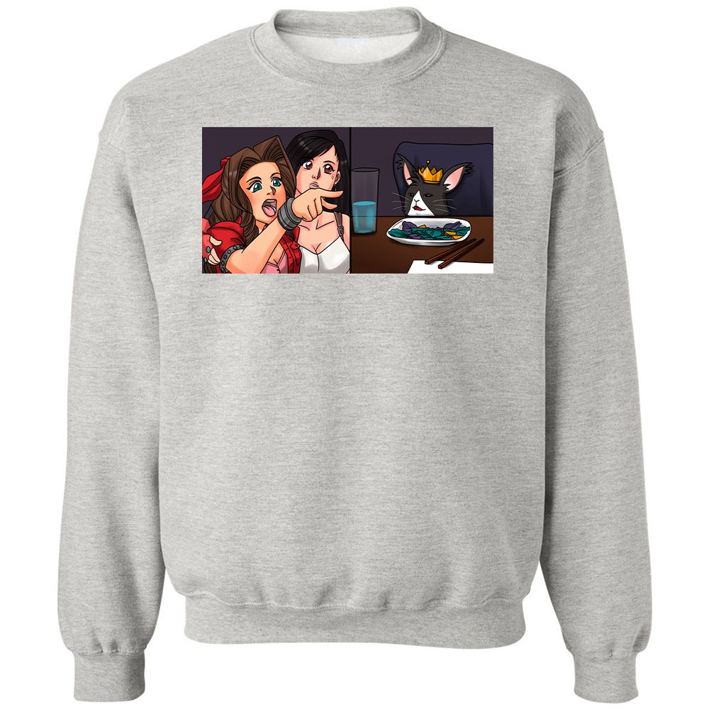 Classic Unisex Sweatshirt - Y73JJ5EH - Ash - 8