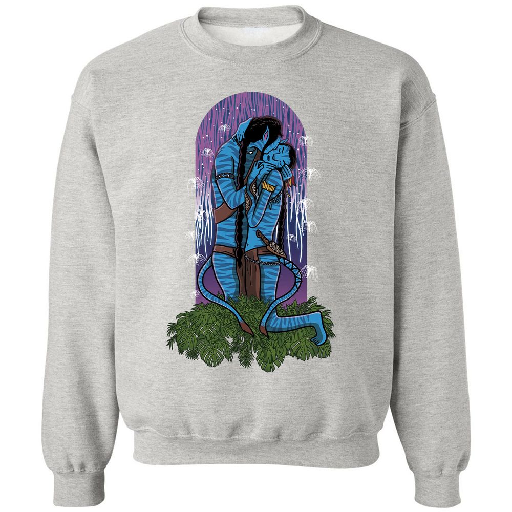 Classic Unisex Sweatshirt - TZXKM55P - Ash - 8