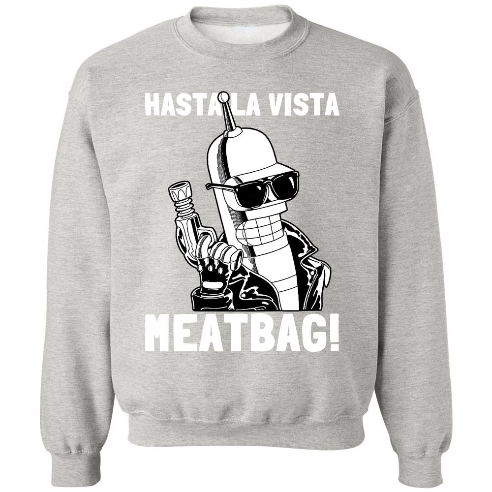 Classic Unisex Sweatshirt - B494LUX2 - Ash - 8