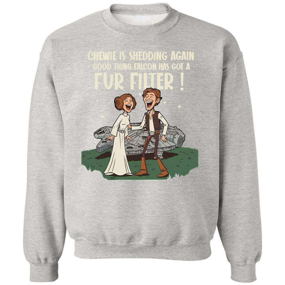 Classic Unisex Sweatshirt - LYDVTA68 - Ash - 8