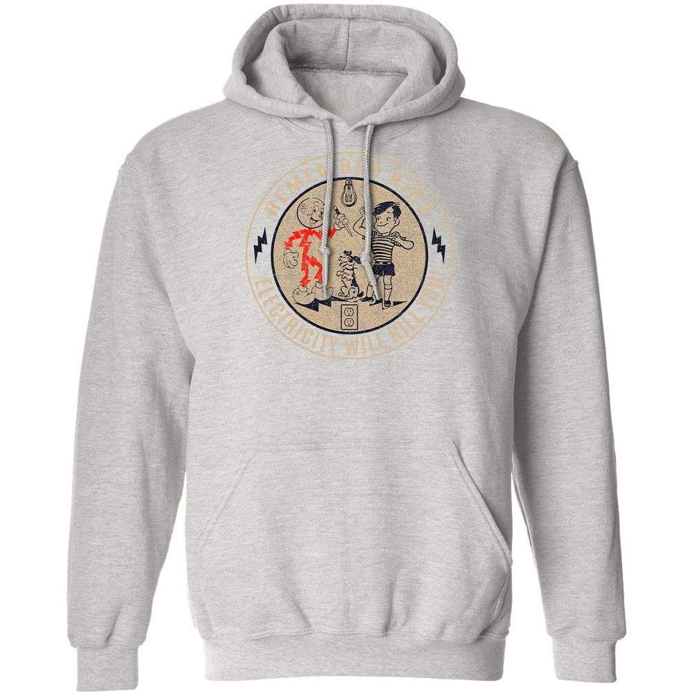 Classic Unisex Hoodie - Q5YVXBE3 - Ash - 8