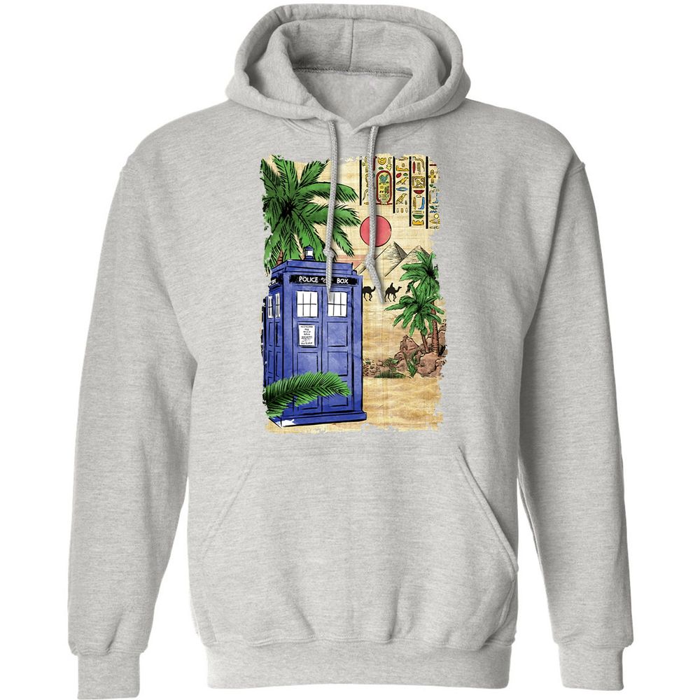 Classic Unisex Hoodie - URYV7WZA - Ash - 8