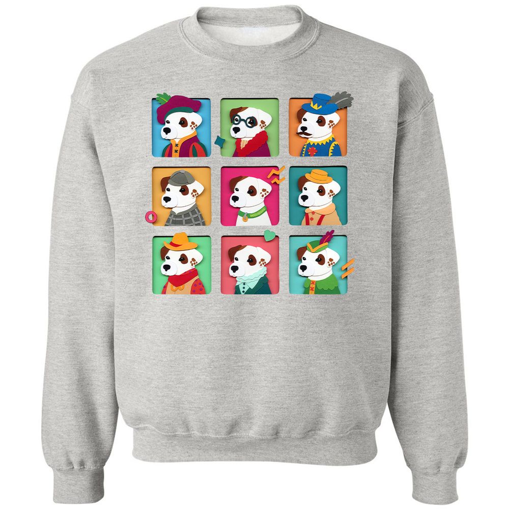 Classic Unisex Sweatshirt - J8586YCG - Ash - 8