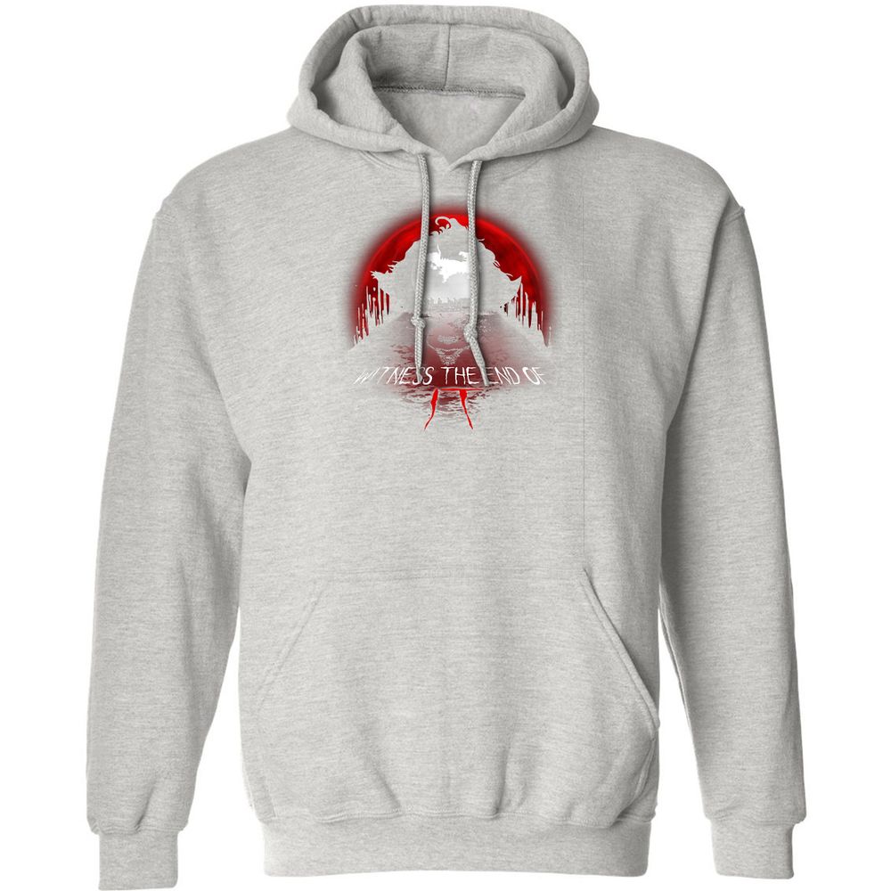 Classic Unisex Hoodie - 4B9CBKGY - Ash - 8