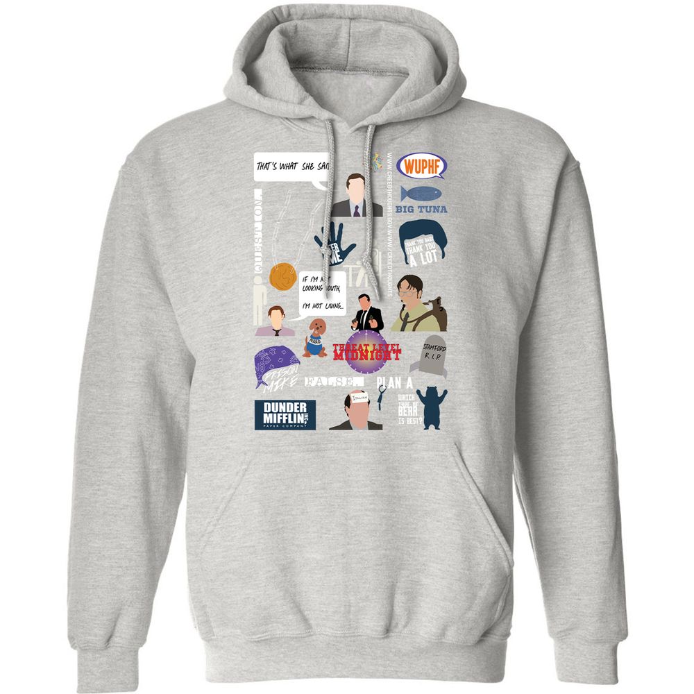 Classic Unisex Hoodie - JLFXA9AG - Ash - 8