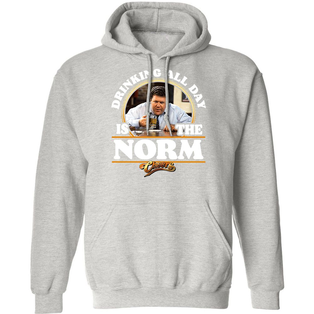 Classic Unisex Hoodie - HJQ82Y3S - Ash - 8