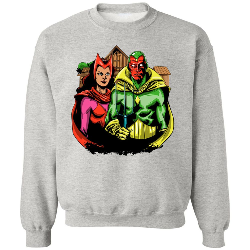 Classic Unisex Sweatshirt - 9W2M5JM7 - Ash - 8