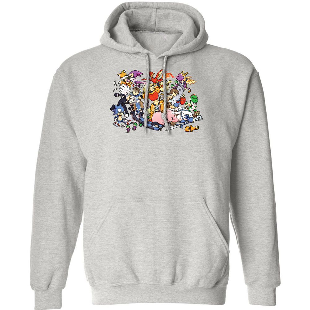 Classic Unisex Hoodie - DJZSD97W - Ash - 8