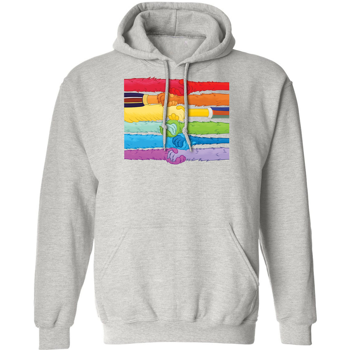 Classic Unisex Hoodie - 7DUDZ2L1 - Ash - 8