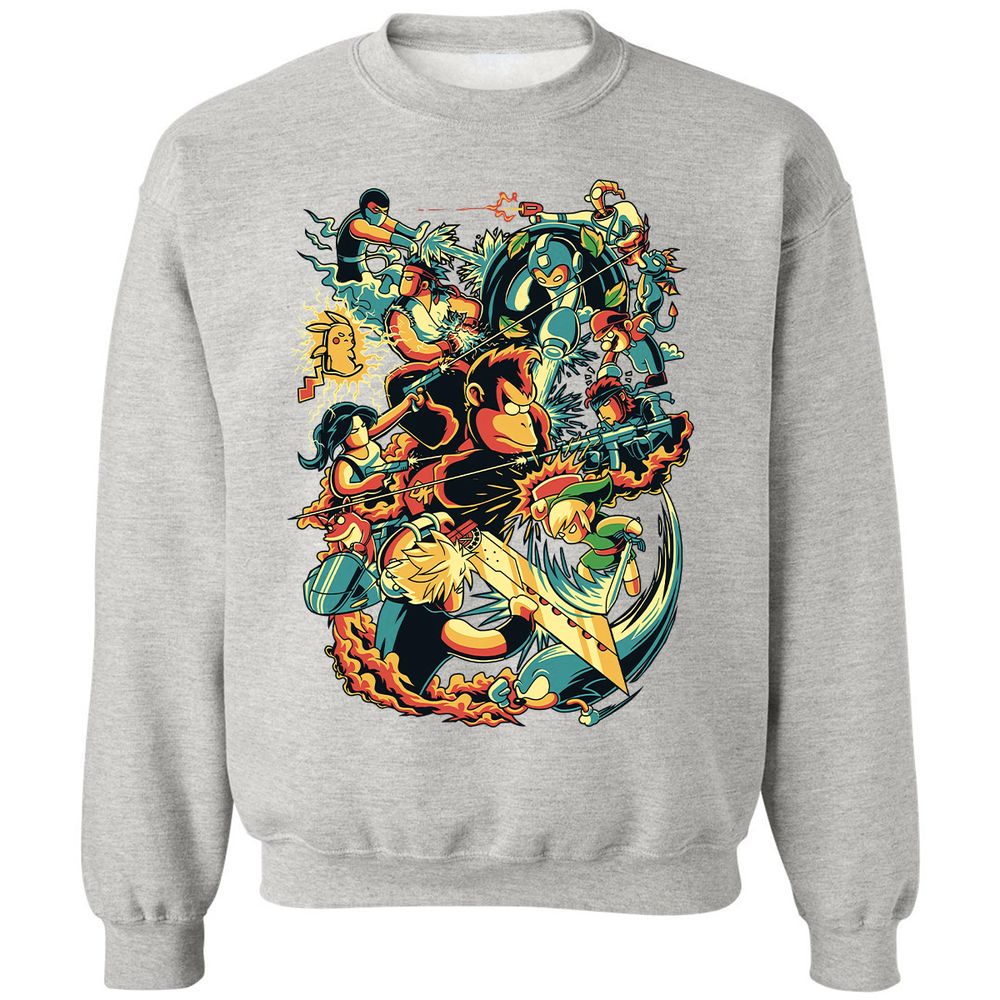 Classic Unisex Sweatshirt - PURNQTF7 - Ash - 8