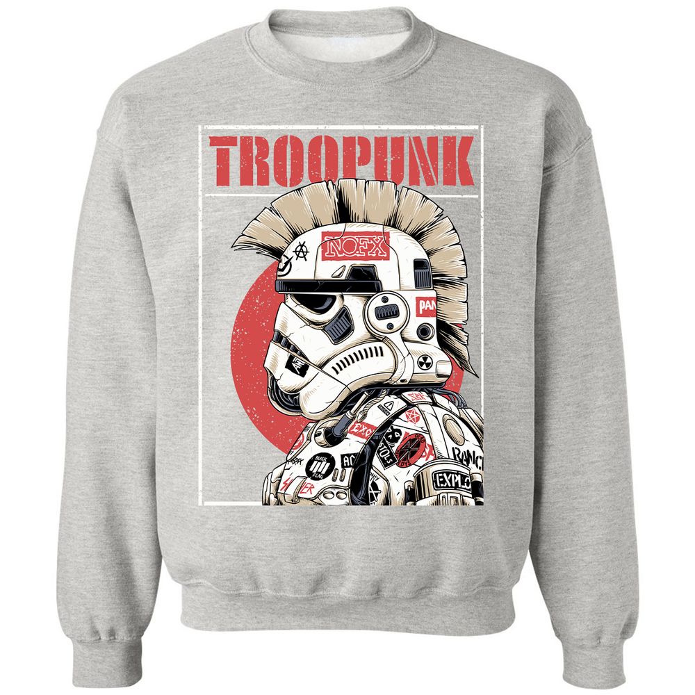 Classic Unisex Sweatshirt - DCBM9UXN - Ash - 8