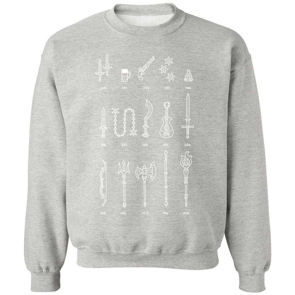 Classic Unisex Sweatshirt - Y4A9NFN4 - Ash - 8
