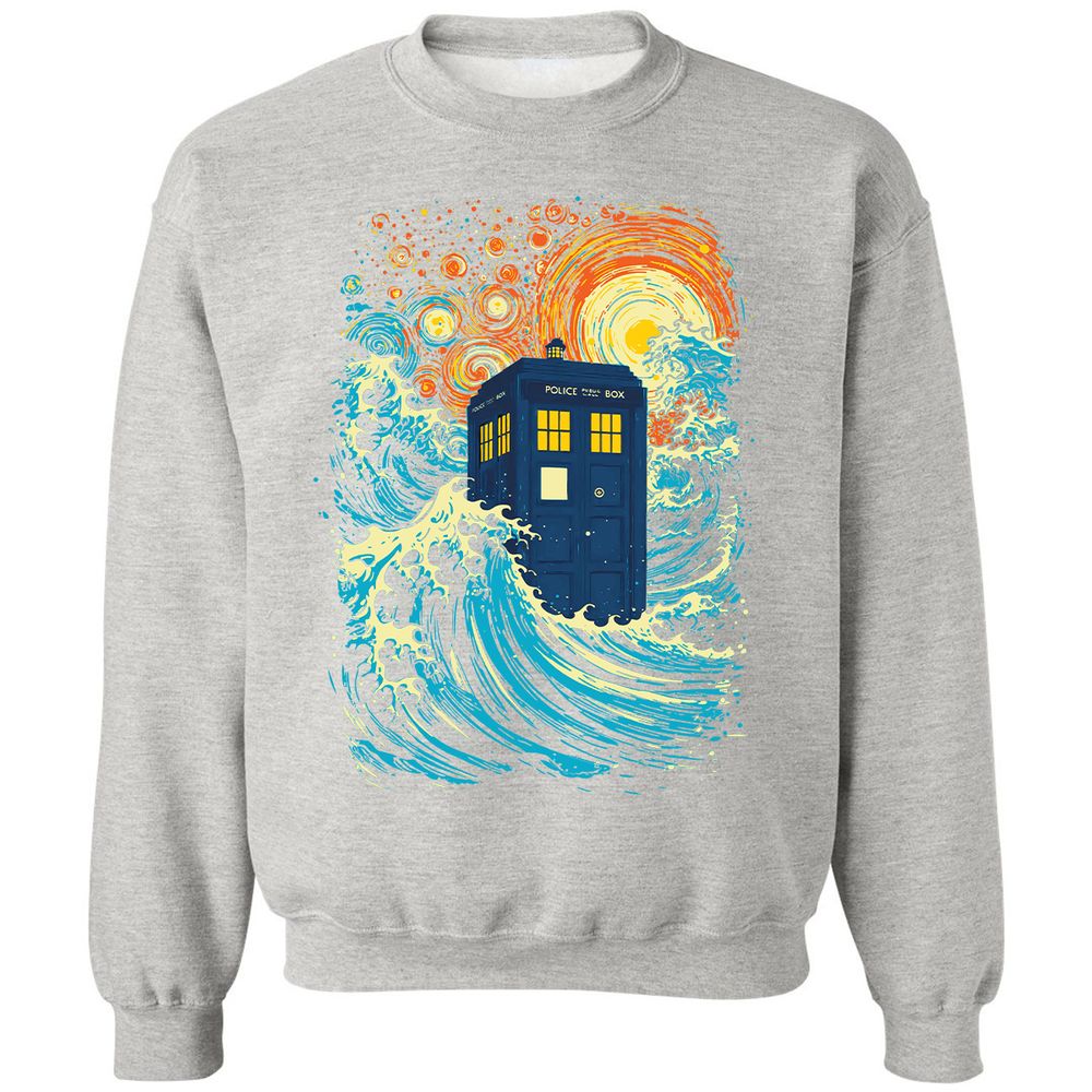 Classic Unisex Sweatshirt - AV1FLB5S - Ash - 8