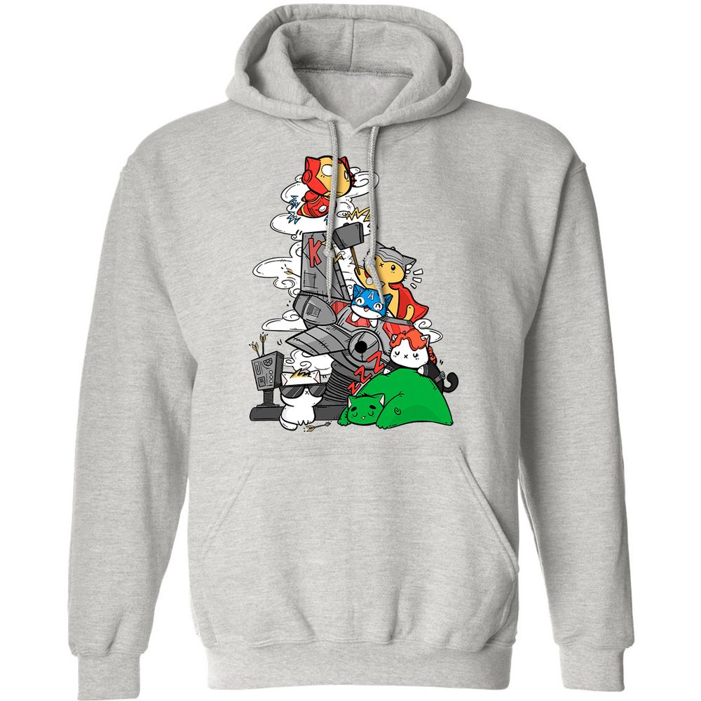 Classic Unisex Hoodie - 5BBVJYMJ - Ash - 8