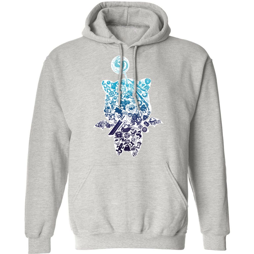 Classic Unisex Hoodie - KA9BKNPT - Ash - 8