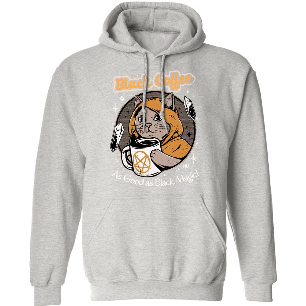 Classic Unisex Hoodie - HVQTSH74 - Ash - 8