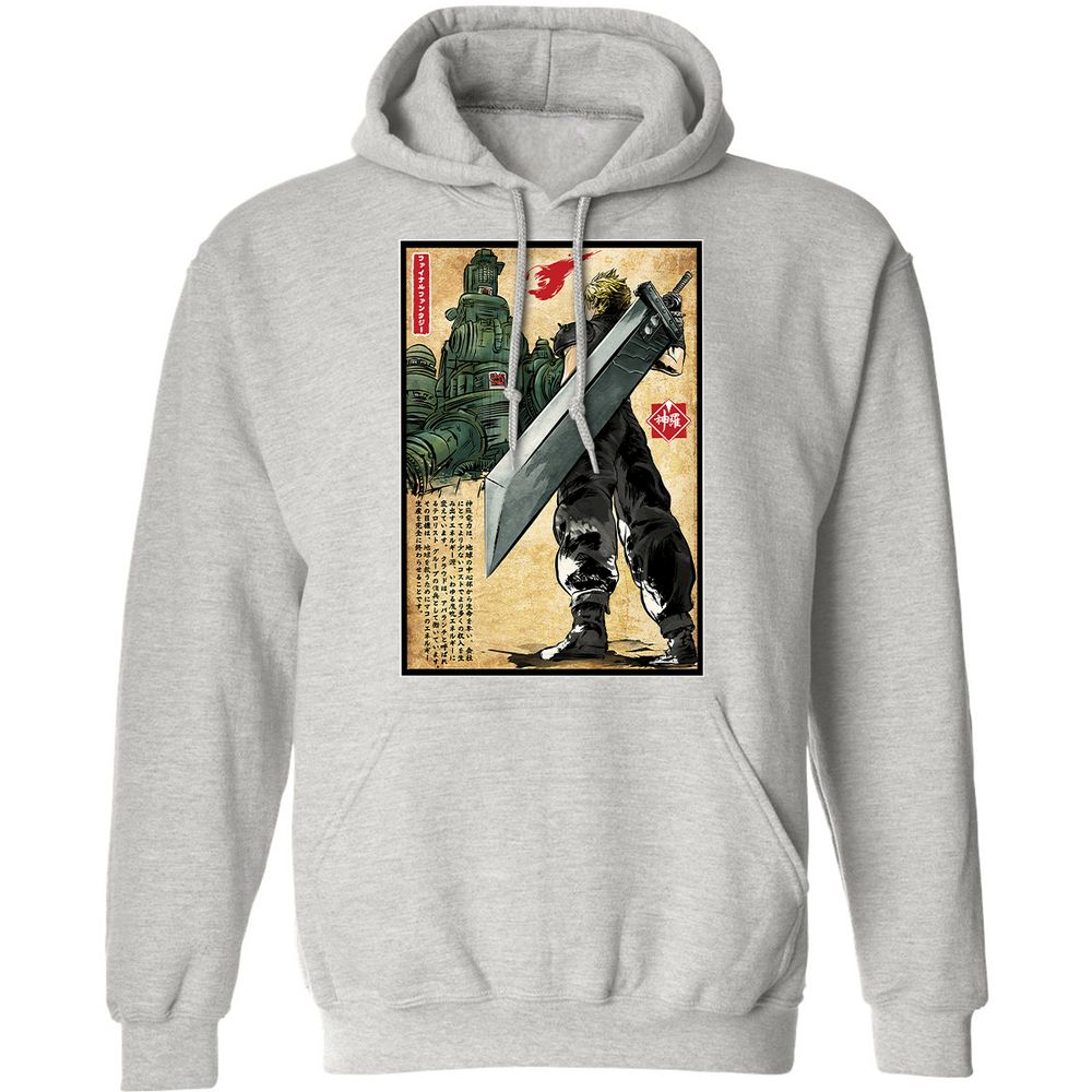 Classic Unisex Hoodie - 715AGZMX - Ash - 8