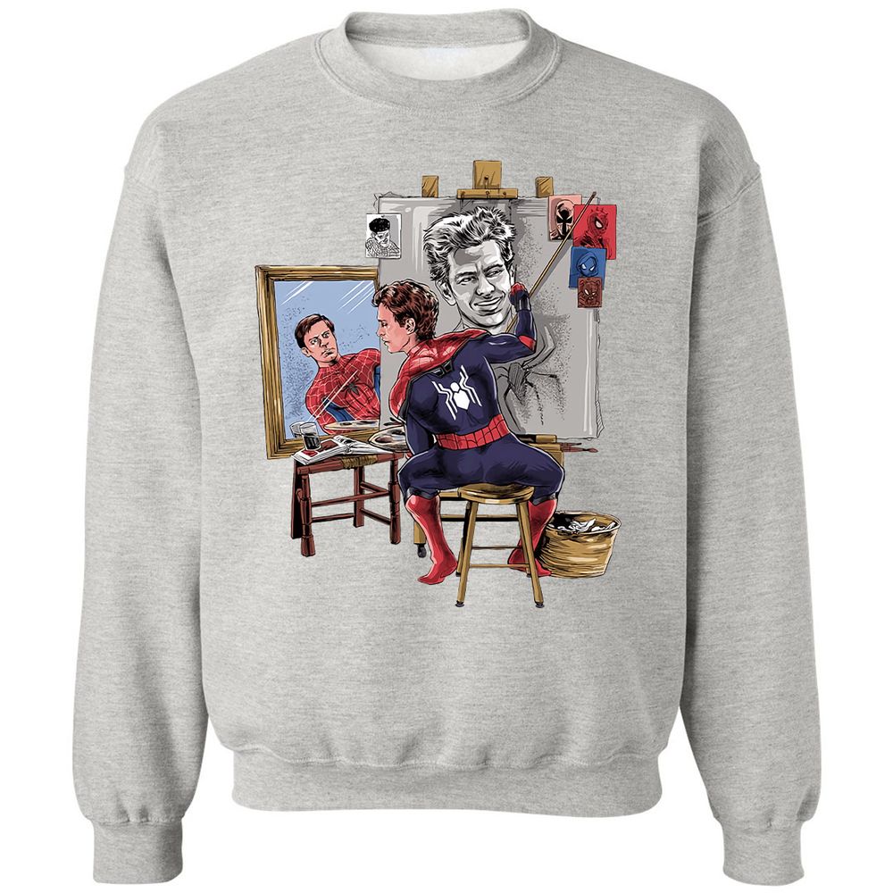 Classic Unisex Sweatshirt - SDFKV34T - Ash - 8