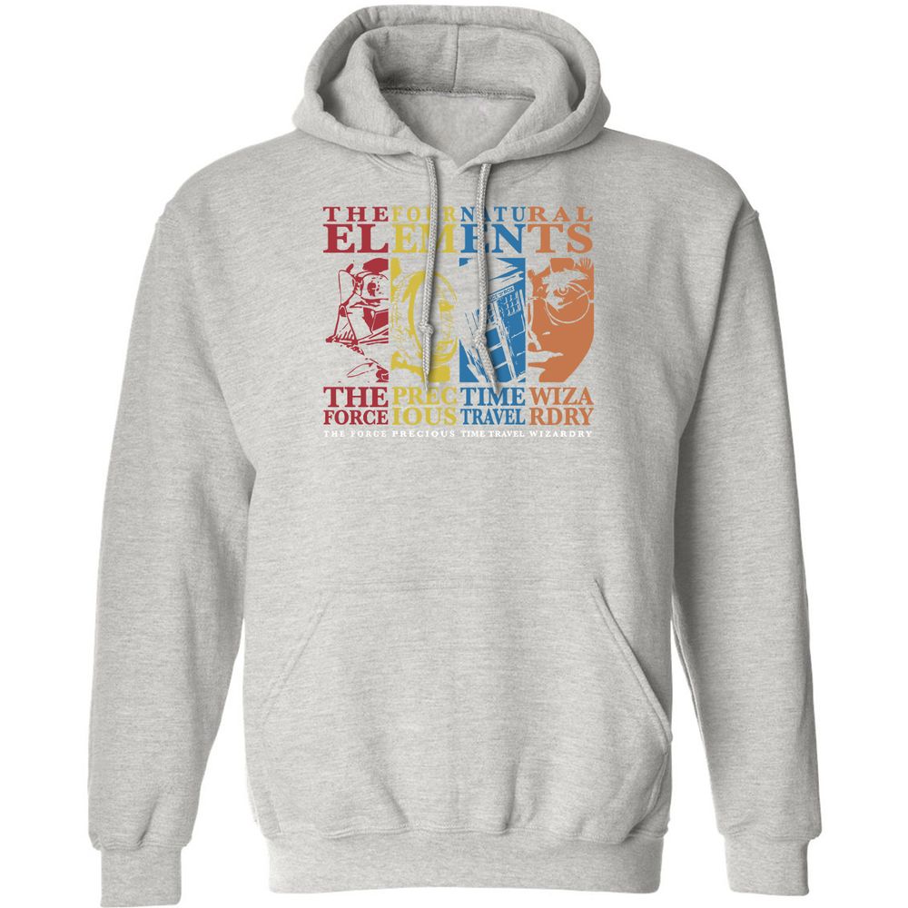 Classic Unisex Hoodie - SGGJXXW9 - Ash - 8