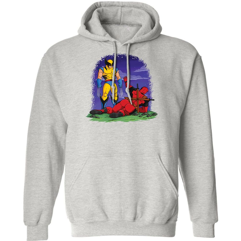 Classic Unisex Hoodie - YYZ77J87 - Ash - 8