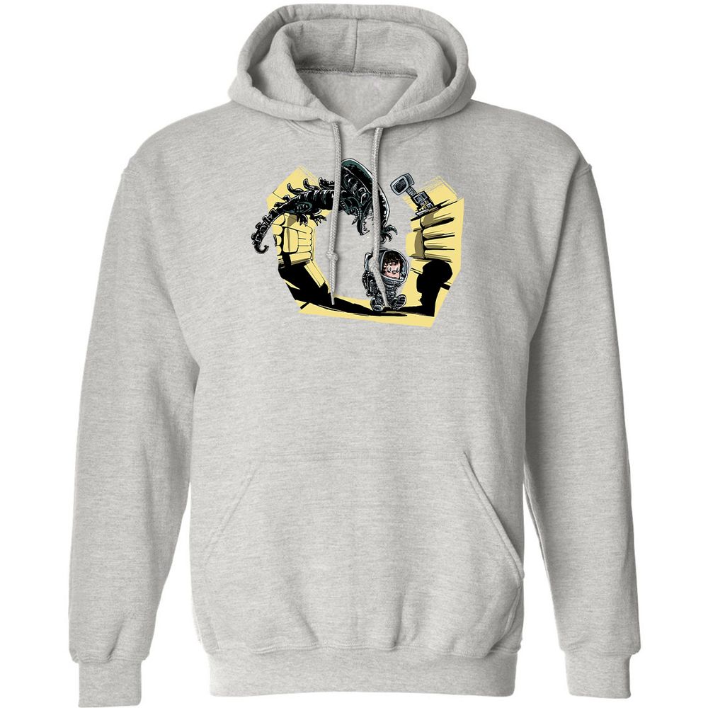 Classic Unisex Hoodie - 83C252NR - Ash - 8