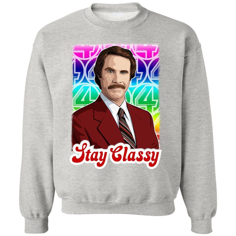 Classic Unisex Sweatshirt - 81ZPFNSV - Ash - 8