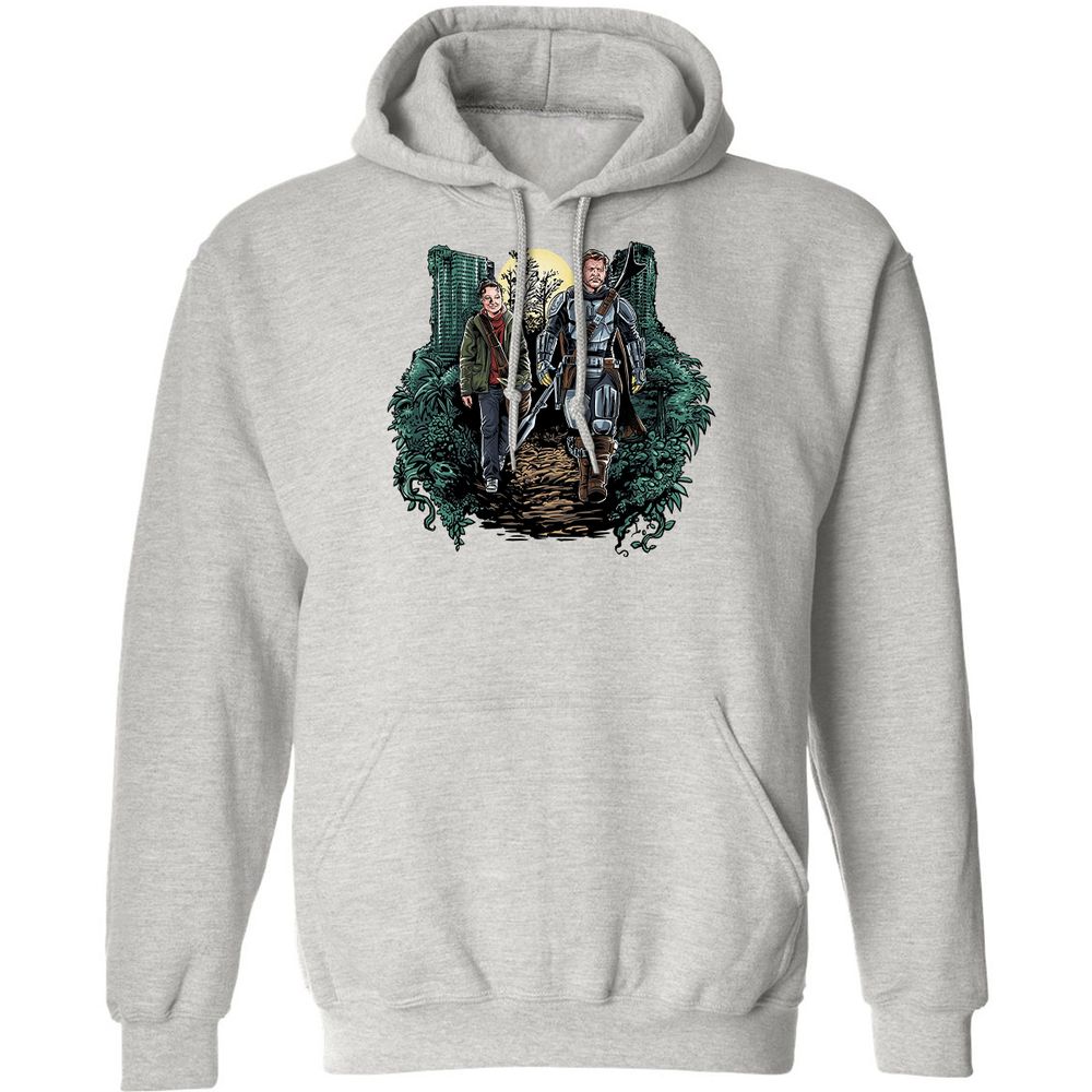 Classic Unisex Hoodie - RL44DKD3 - Ash - 8