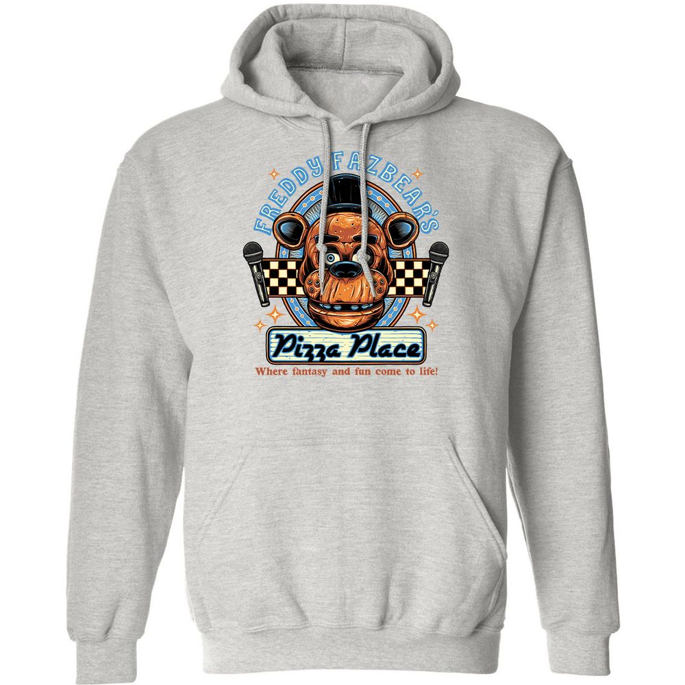 Classic Unisex Hoodie - RTWM1TKZ - Ash - 8