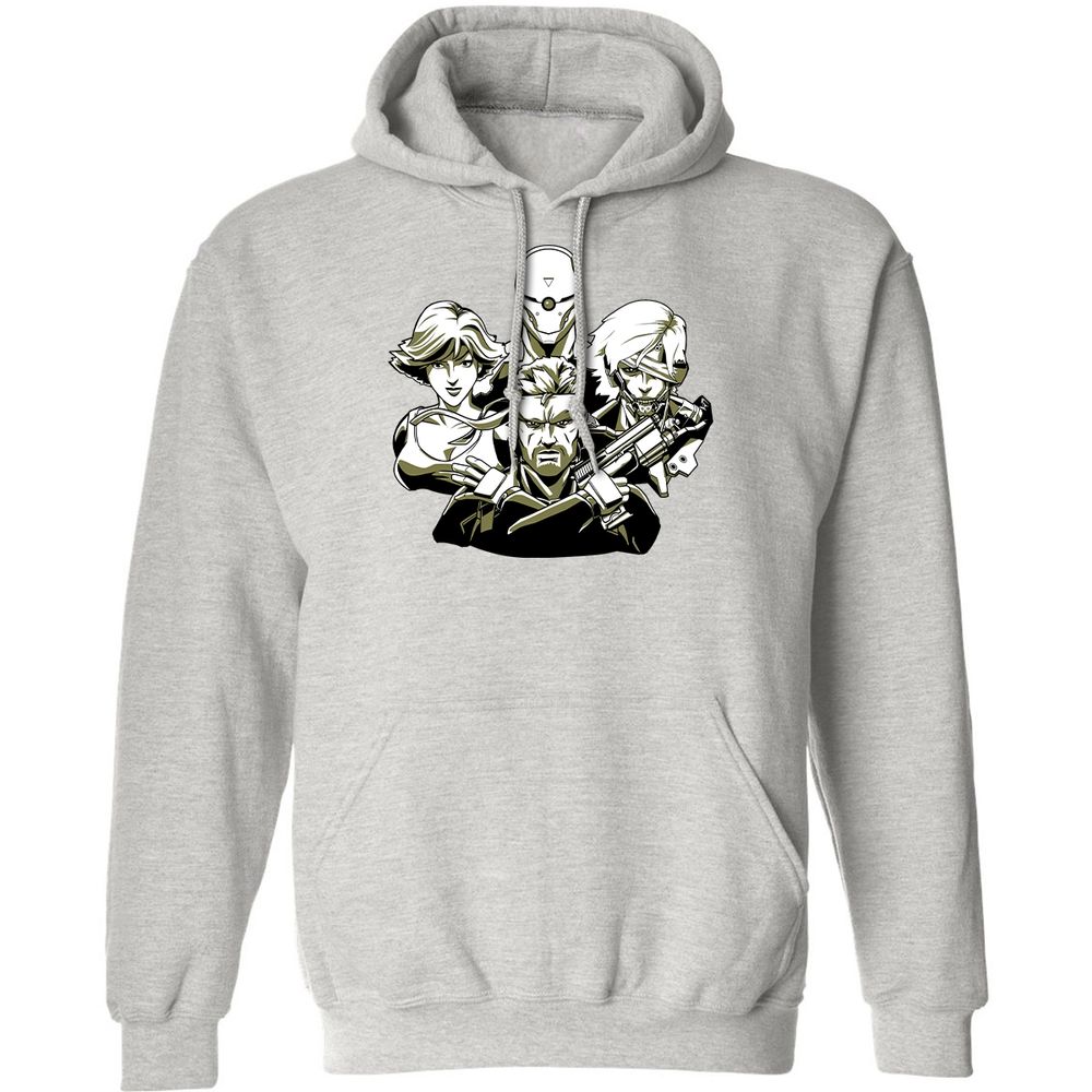 Classic Unisex Hoodie - B2KDCLYT - Ash - 8