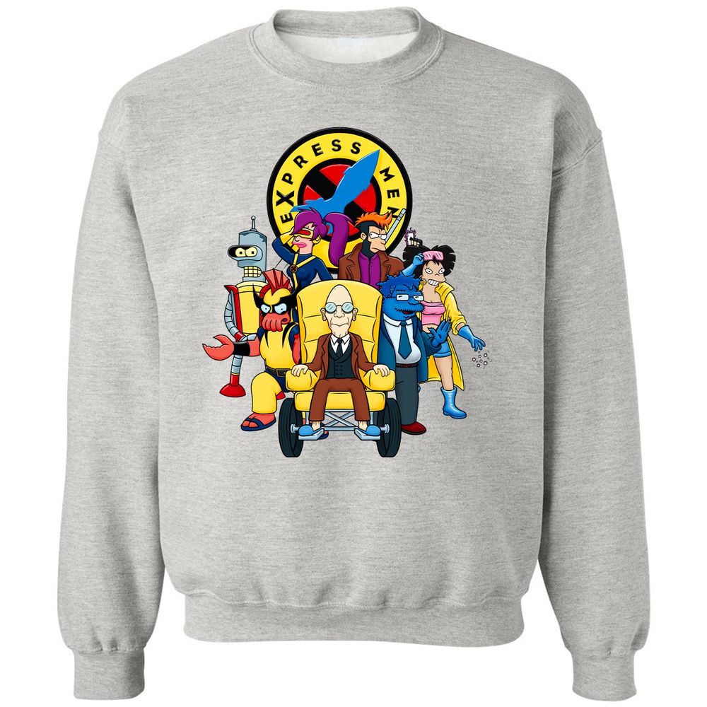 Classic Unisex Sweatshirt - KKLQBB7S - Ash - 8