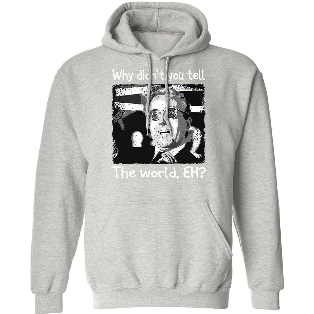 Classic Unisex Hoodie - QRTWQCBZ - Ash - 8