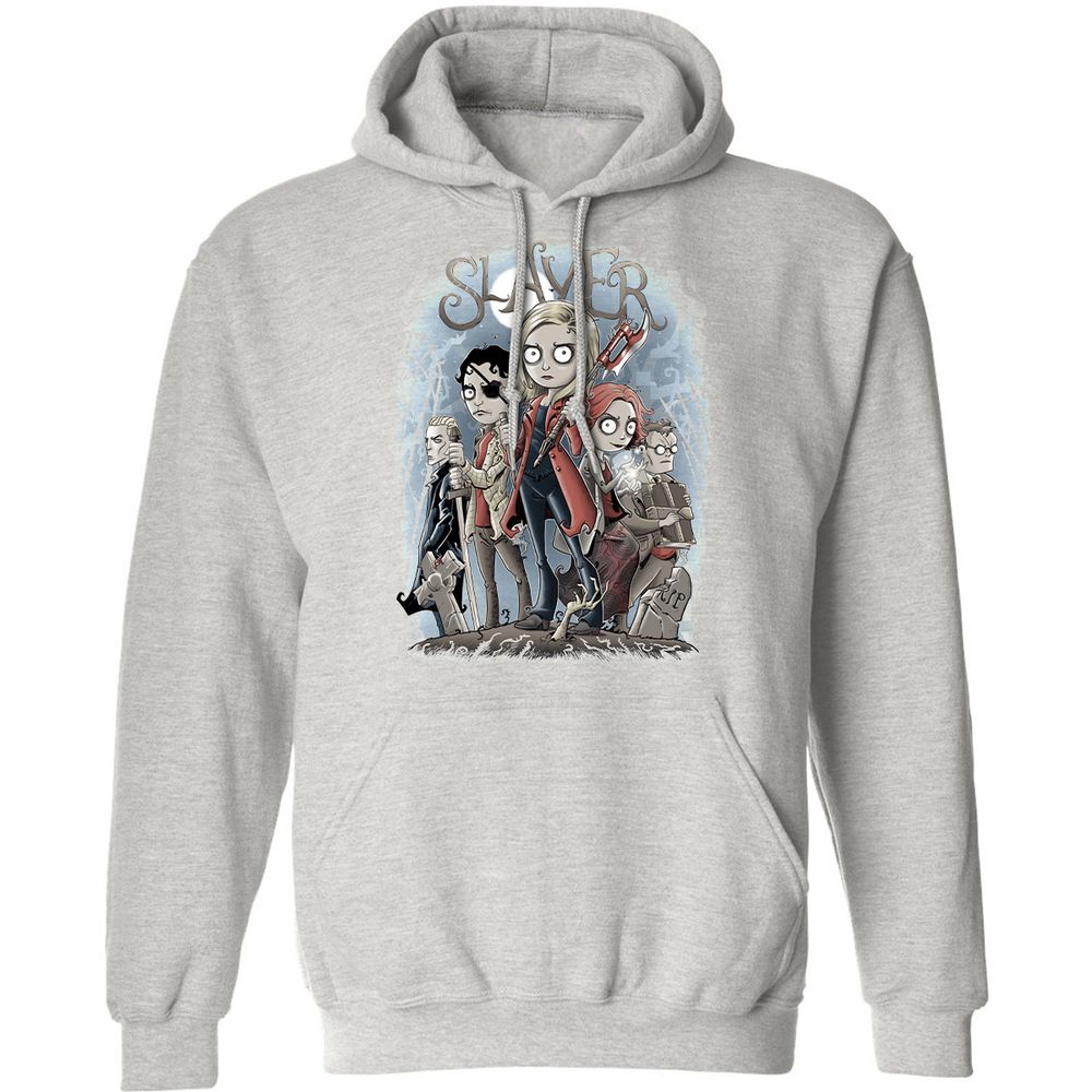 Classic Unisex Hoodie - XU9UJP65 - Ash - 8