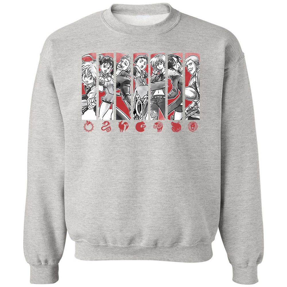 Classic Unisex Sweatshirt - 2KPS8ADF - Ash - 8