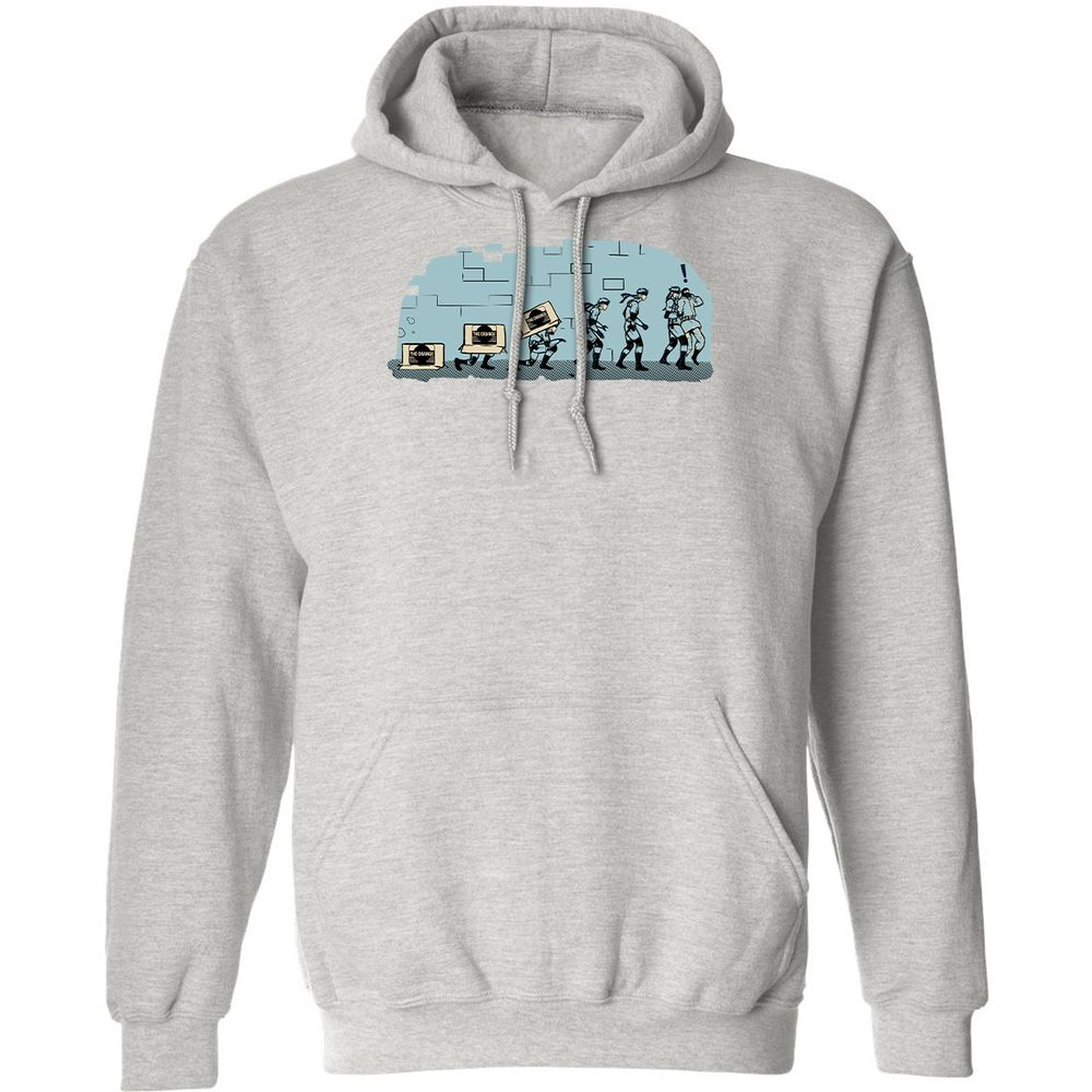 Classic Unisex Hoodie - DCWTGWKA - Ash - 8