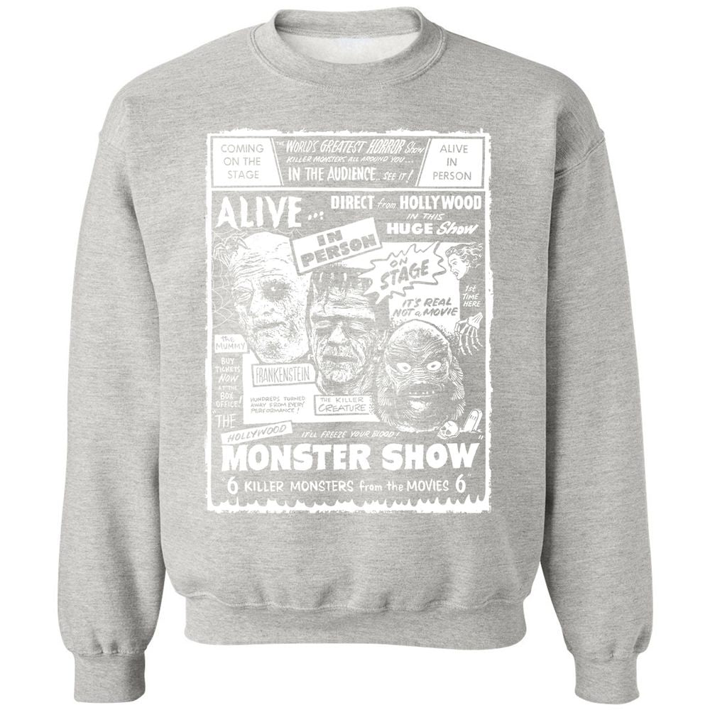 Classic Unisex Sweatshirt - 4ATNLTMD - Ash - 8