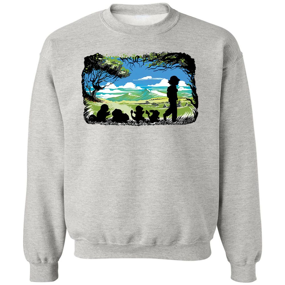 Classic Unisex Sweatshirt - C3Y9D6QF - Ash - 8