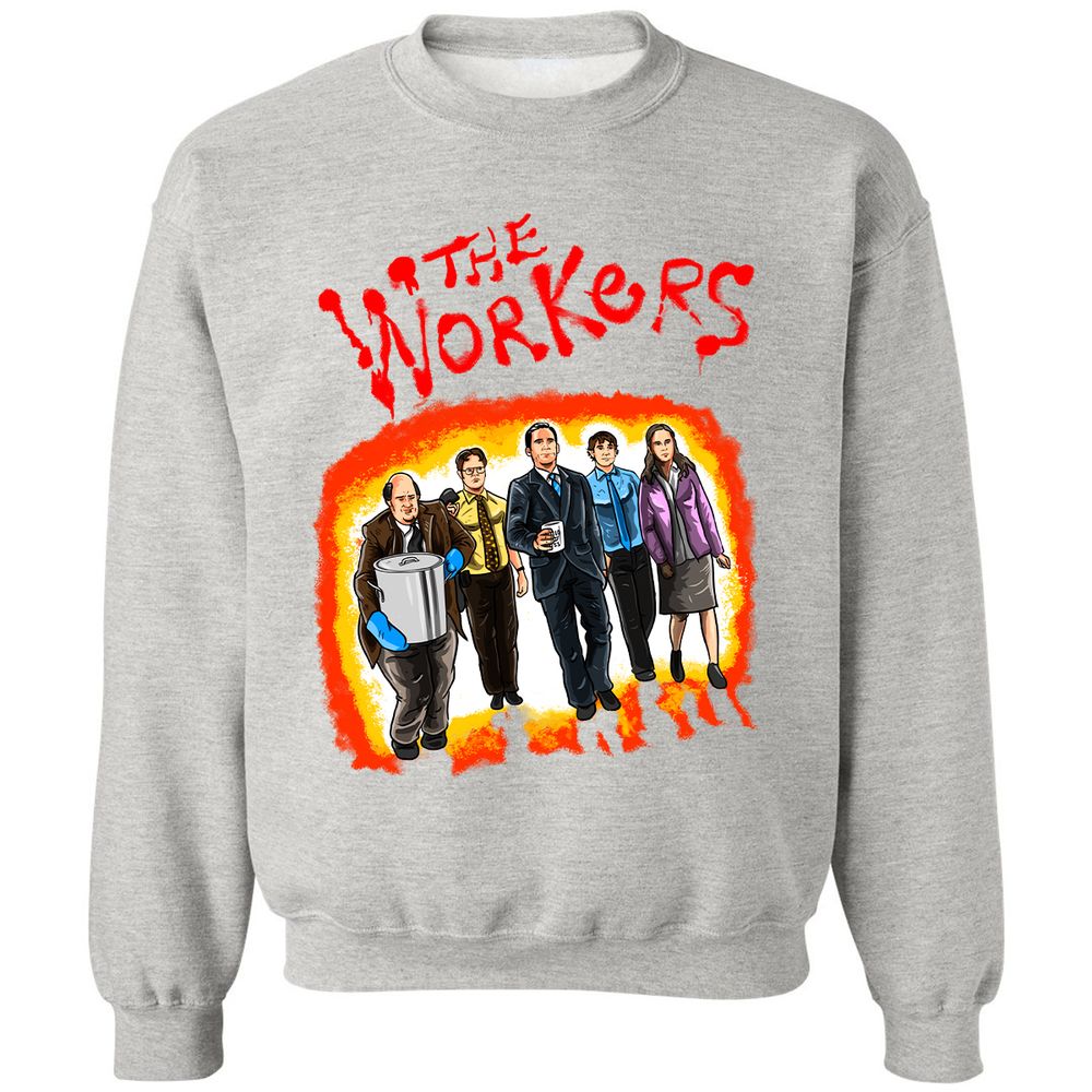 Classic Unisex Sweatshirt - X7L3CFBS - Ash - 8