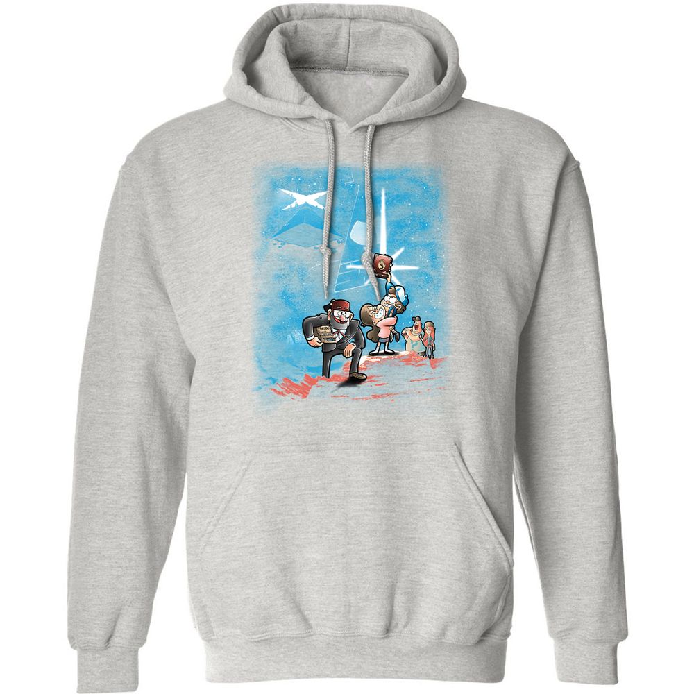 Classic Unisex Hoodie - PUCBW57H - Ash - 8
