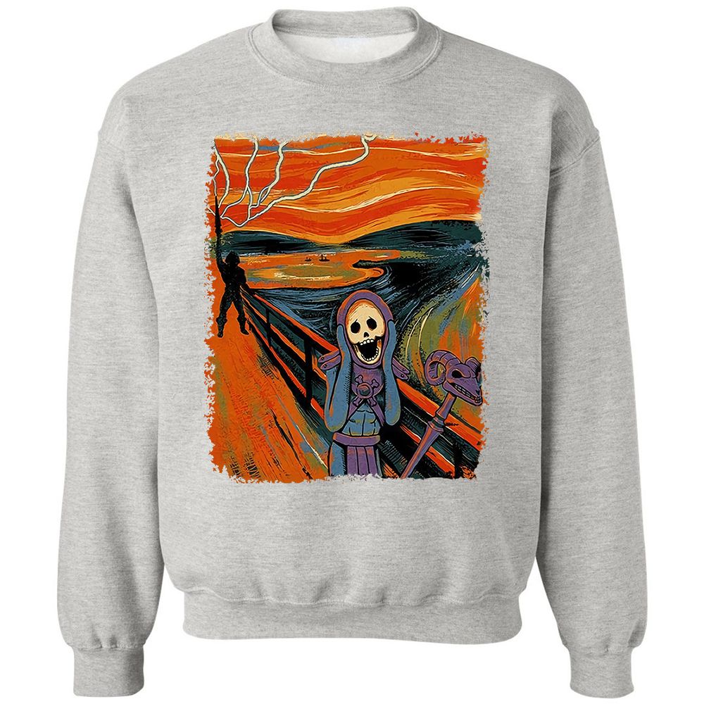 Classic Unisex Sweatshirt - 649TKSKX - Ash - 8