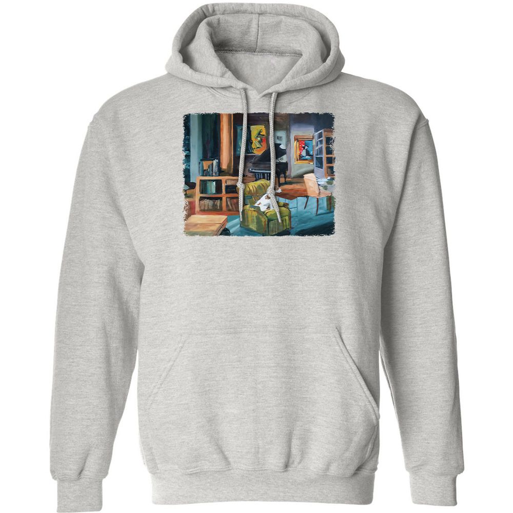 Classic Unisex Hoodie - RFRY5CAH - Ash - 8