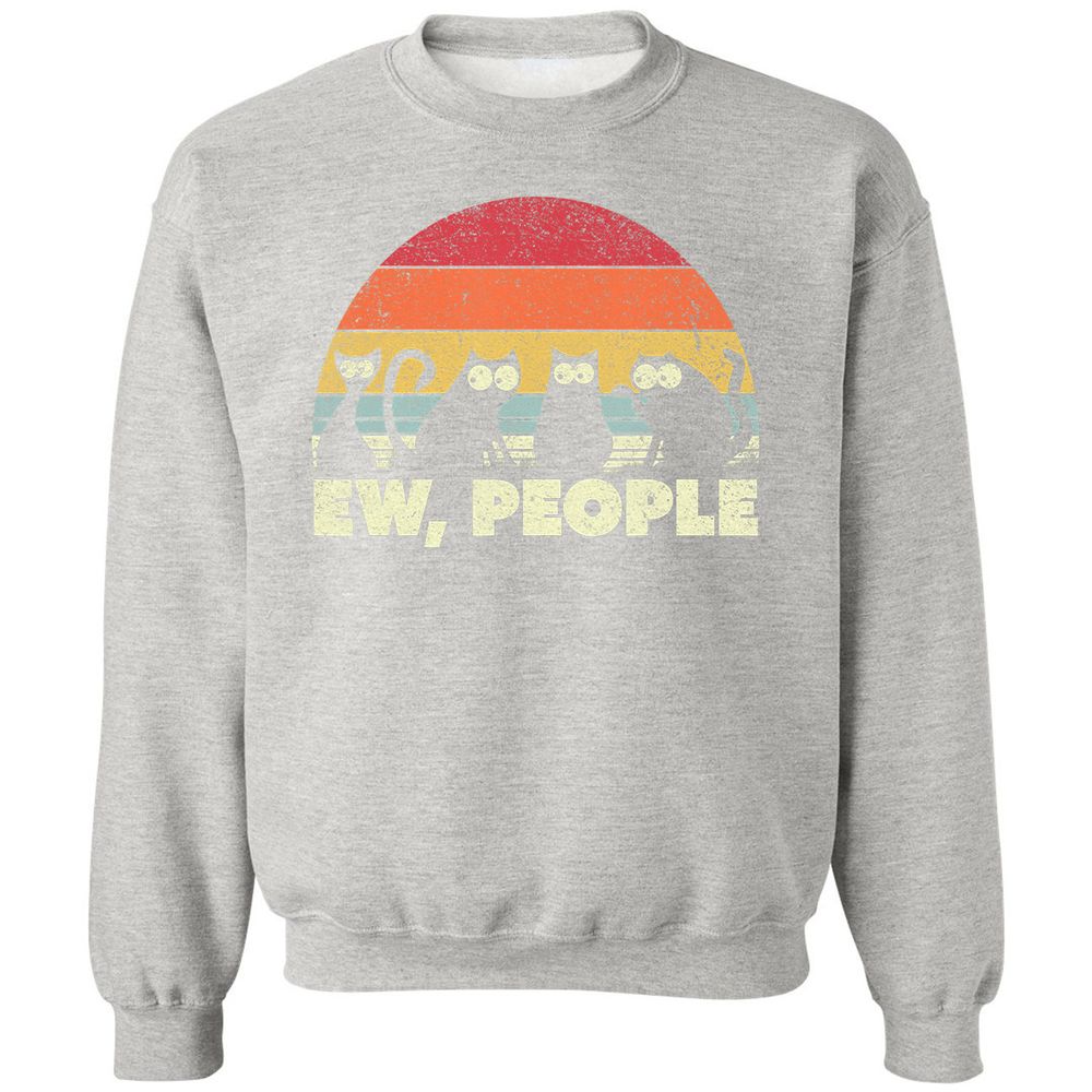 Classic Unisex Sweatshirt - SJK6YMES - Ash - 8