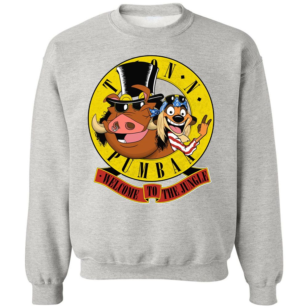 Classic Unisex Sweatshirt - Black - Ash - 8