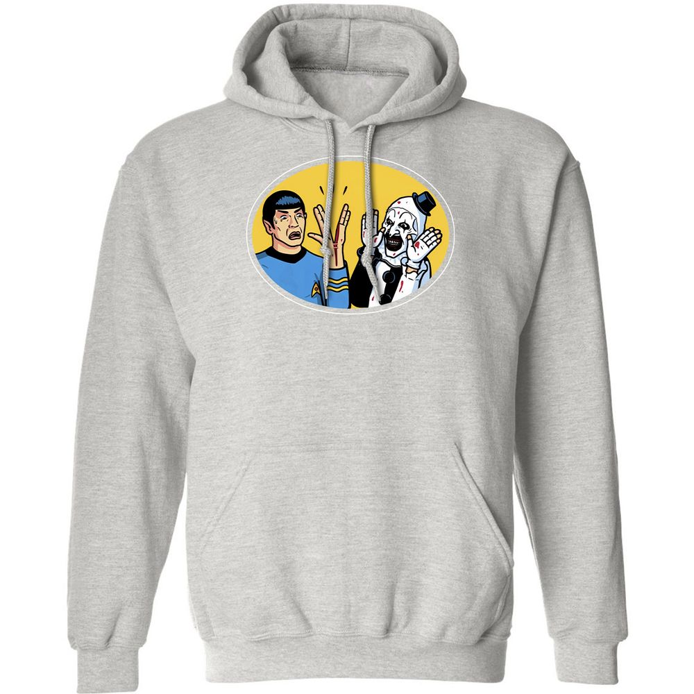 Classic Unisex Hoodie - Q565YQHE - Ash - 8