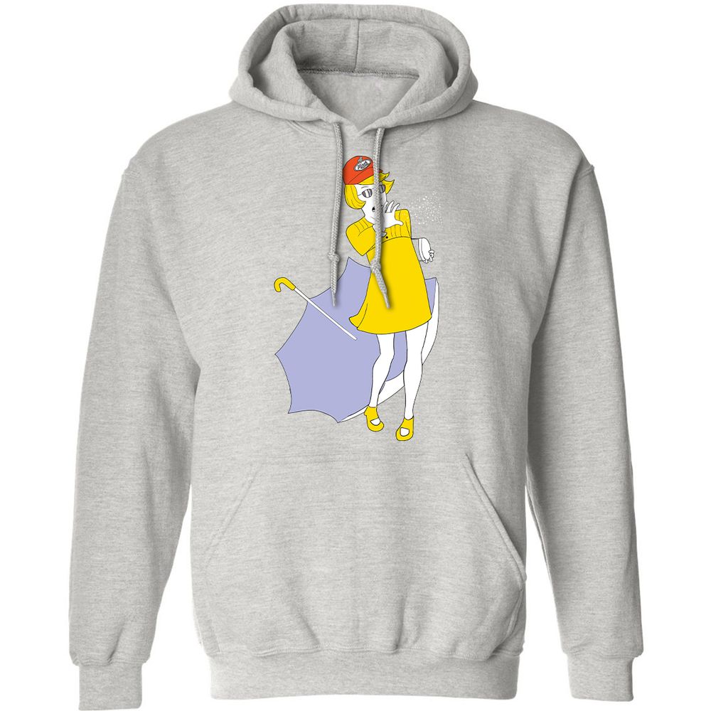 Classic Unisex Hoodie - WKUZSQG5 - Ash - 8