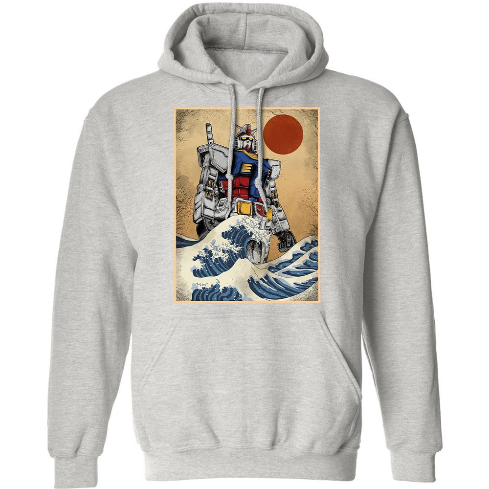 Classic Unisex Hoodie - H6FG9A3C - Ash - 8