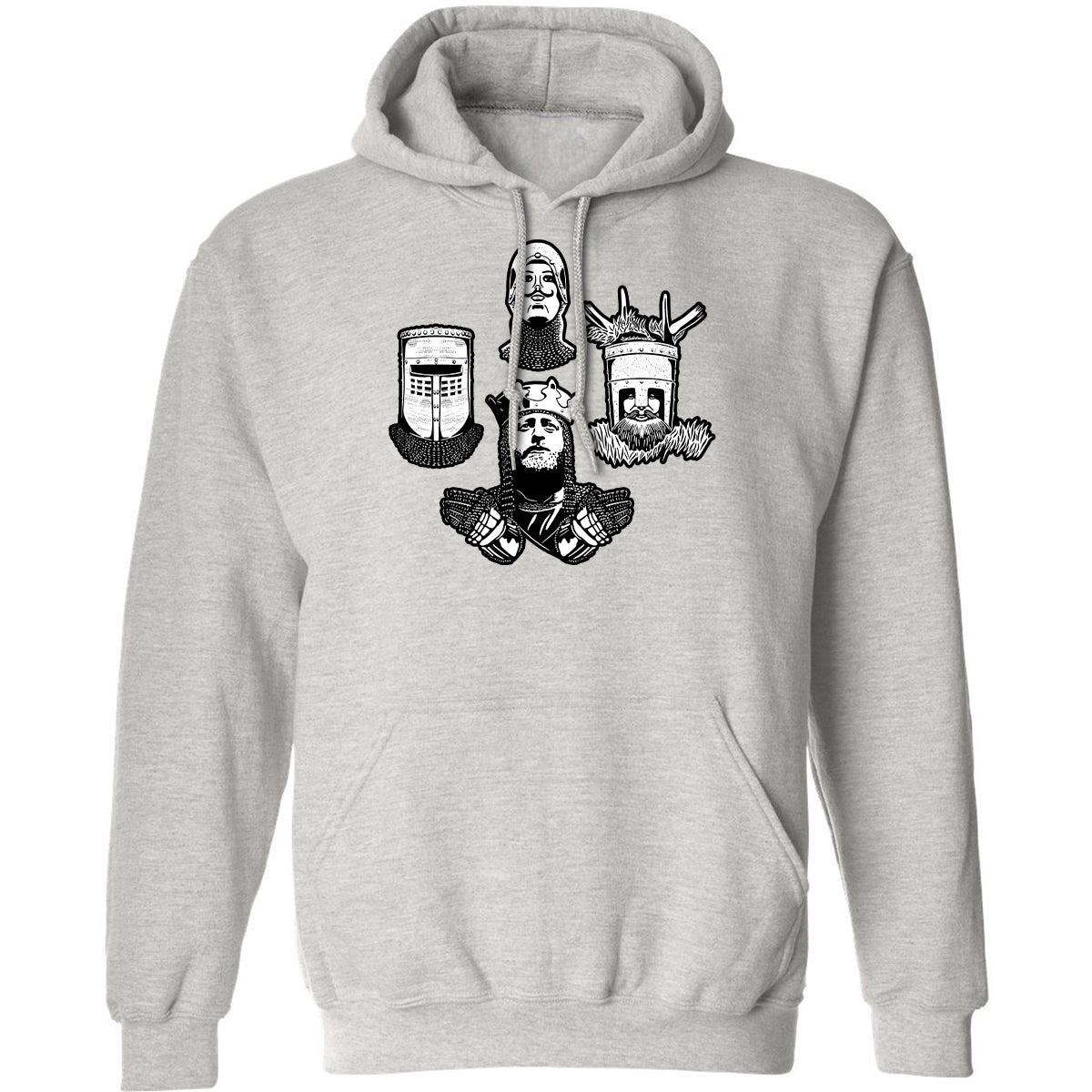 Classic Unisex Hoodie - BXEMRAS4 - Ash - 8